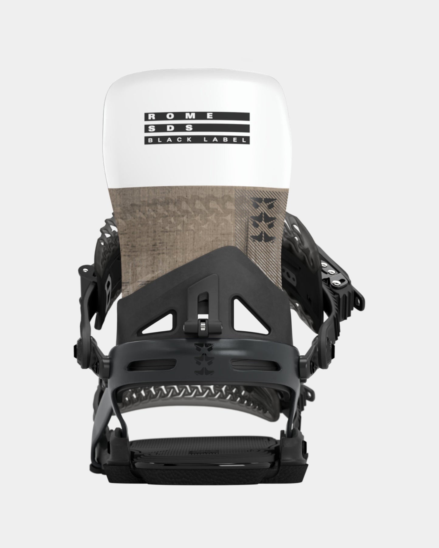 rome snowboards black label binding black white 2023-2024 2