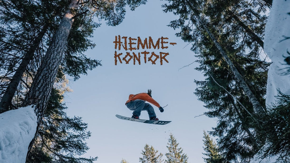 Len Jorgensen riding, 22/23, Rome Snowboards, Len Jorgensen has the Ultimate Home Office