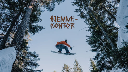 Len Jorgensen riding, 22/23, Rome Snowboards, Len Jorgensen has the Ultimate Home Office