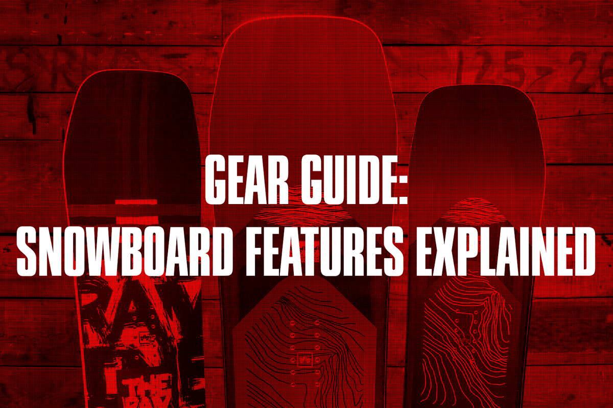 Snowboard Banner Image, 21/22, Rome Snowboards, Snowboard Features Explained