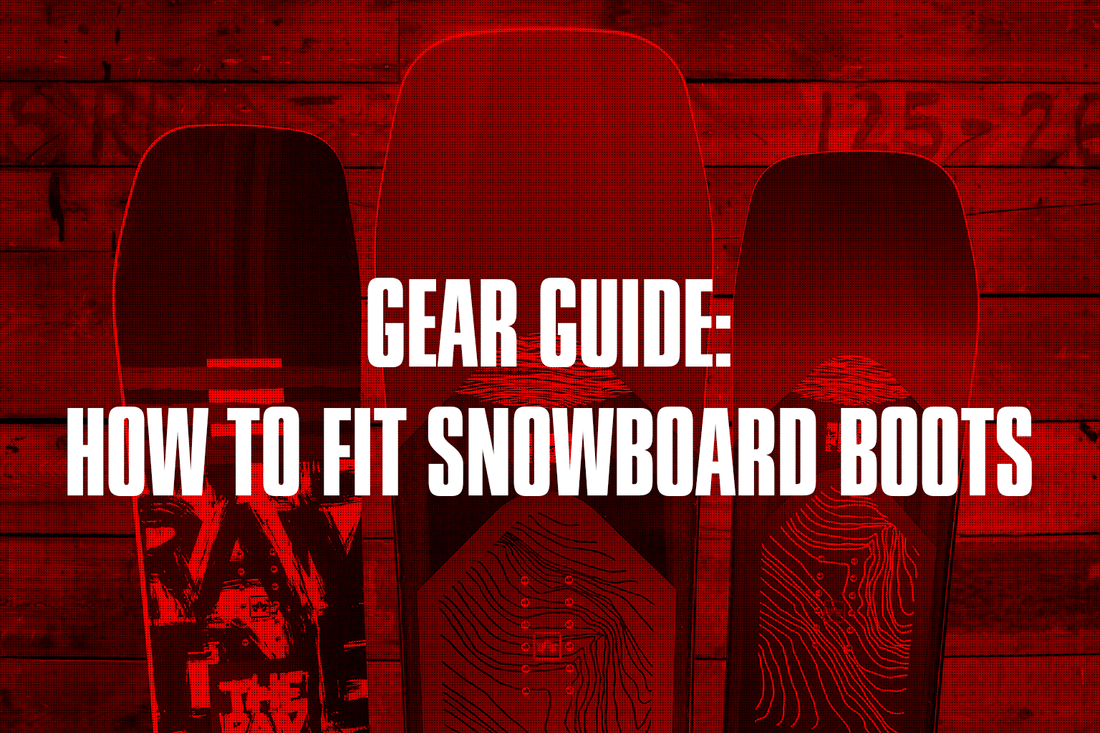 Snowboard Banner Image, 21/22, Rome Snowboards, How to Fit Your Snowboard Boots