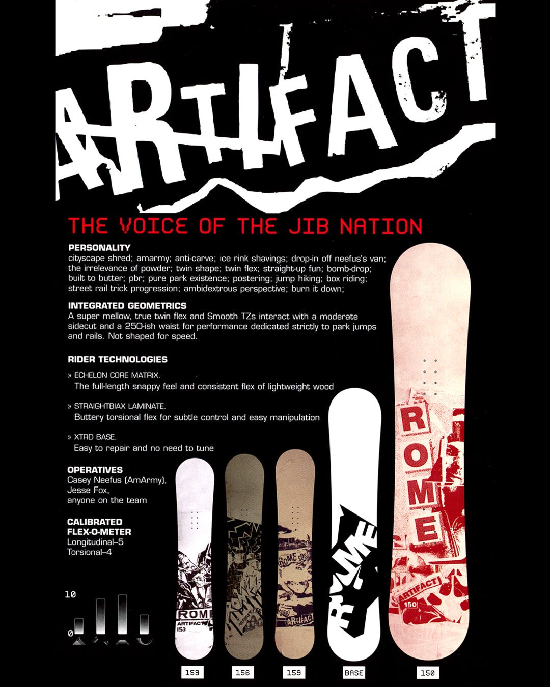 Original Artifact Snowboard (2005)
