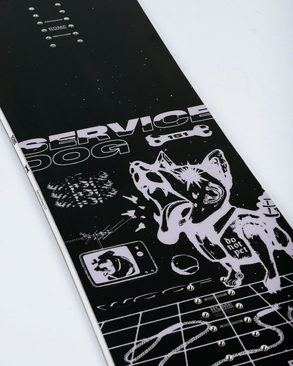 Service Dog Snowboard - Directional Snowboards - Rome US - 2025-2026 - Rome Snowboards